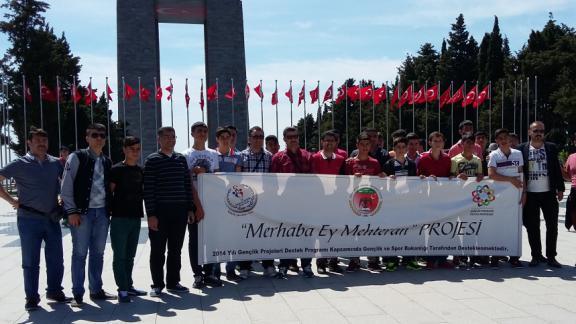 Besni Şehit Eren Kupal Mesleki ve Teknik Anadolu Lisesi Merhaba Ey Mehteran Projesi Gezileri Tamamlandı