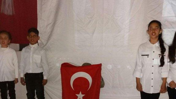 Şambayat Atatürk İlkokulu "Vatan Sevdası " Etkinliği