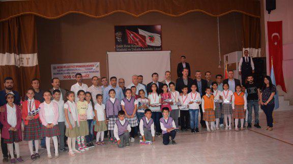 Bilgi Yarışmasının Birincisi "Mustafa BABA İlkokulu"