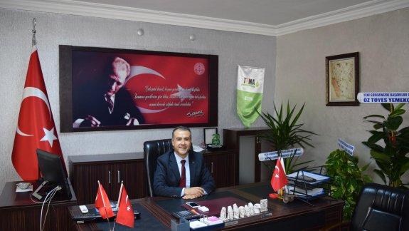 Müdürümüz Mehmet DEMİREL´in Cumhuriyet Bayramı Mesajı