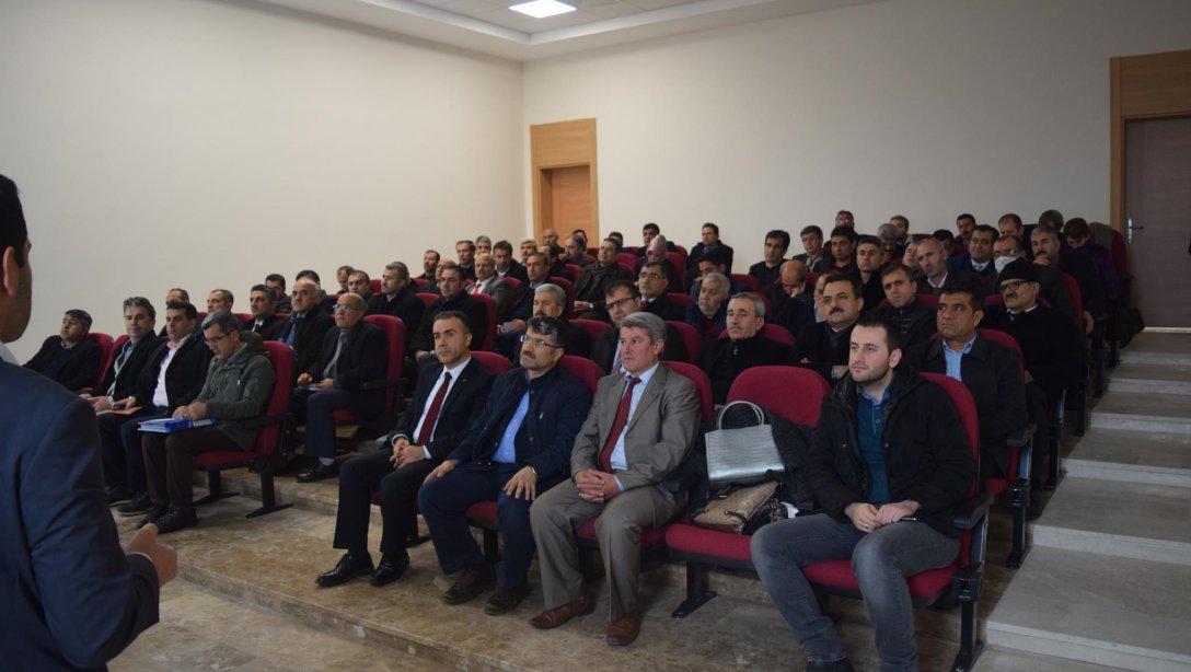 Mehmet Erdemoğlu Mimarlık Fakültesi'nde İlk Müdürler Toplantısı Yapıldı