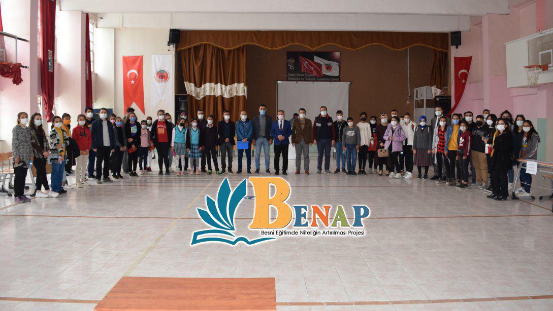 BENAP Kapsamında Gerçekleştirilen Ortaokullar Arası Bilgi Yarışmasının 4. Eleme Grubu Müsabakaları Tamamlandı