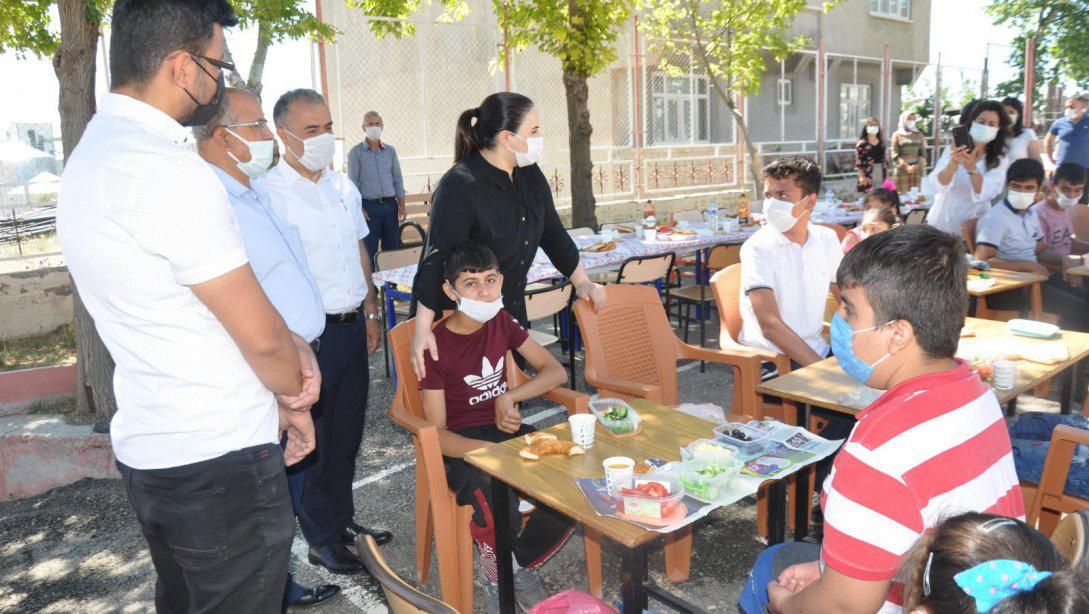 Kaymakamımız Nazlı DEMİR, Ahmet Emine Çil Özel Eğitim İlk/Ortaokulumuzun Kahvaltı Etkinliğine Katıldı