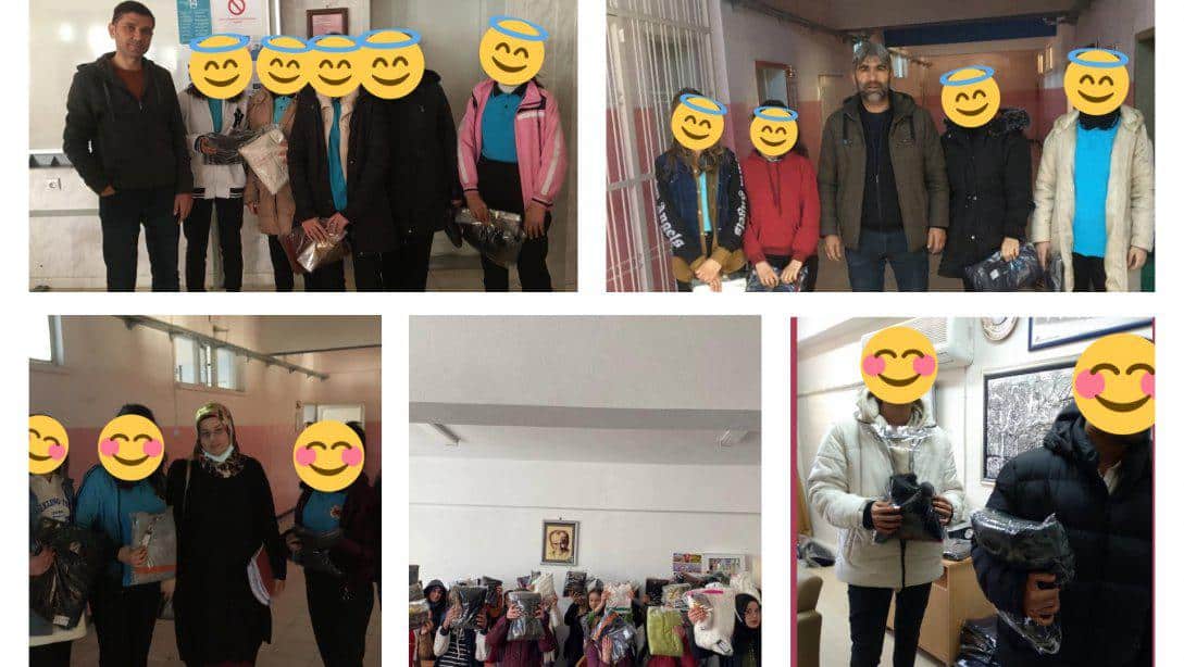 Türk Silahlı Kuvvetlerini Güçlendirme Vakfı'ndan Öğrencilerimize Kıyafet Yardımı Yapıldı