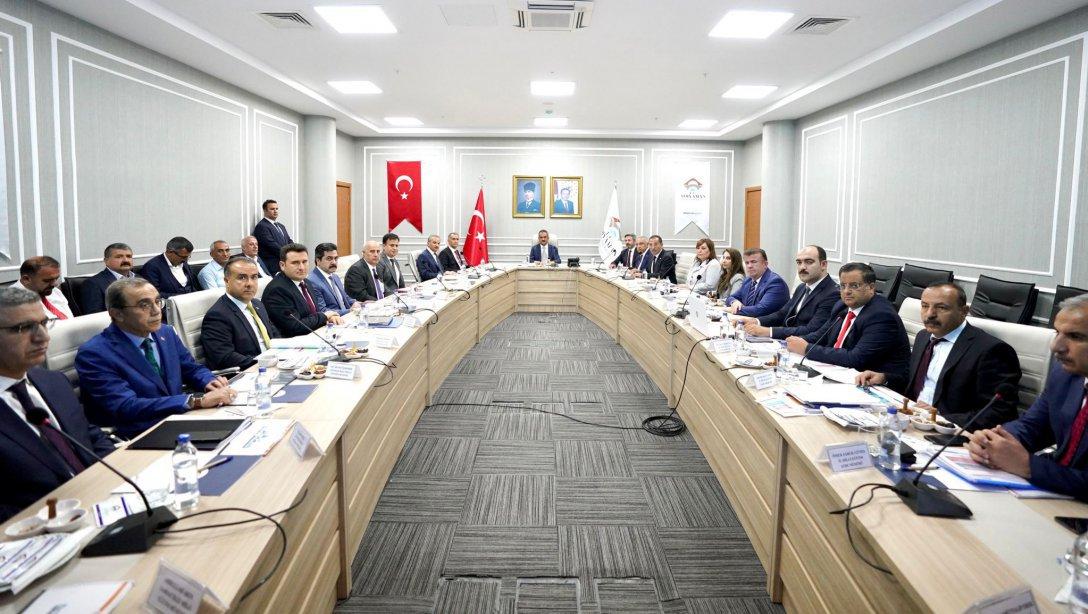 Bakanımız Sayın Mahmut ÖZER, Adıyaman İl Değerlendirme Toplantısına Katıldı