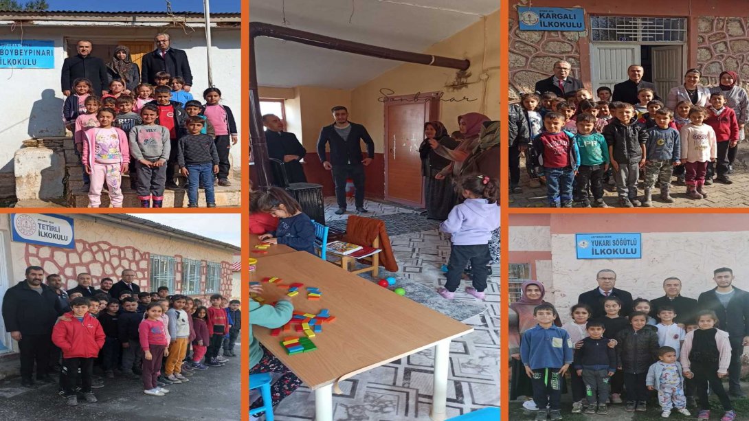 Müdürümüz Mehmet Demirel'in Okul Ziyaretleri Devam Ediyor