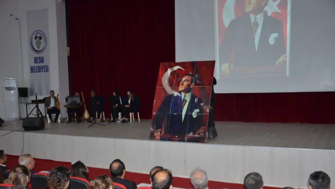 10 Kasım Atatürk'ü Anma Programı Büyük Katılımla Gerçekleşti...