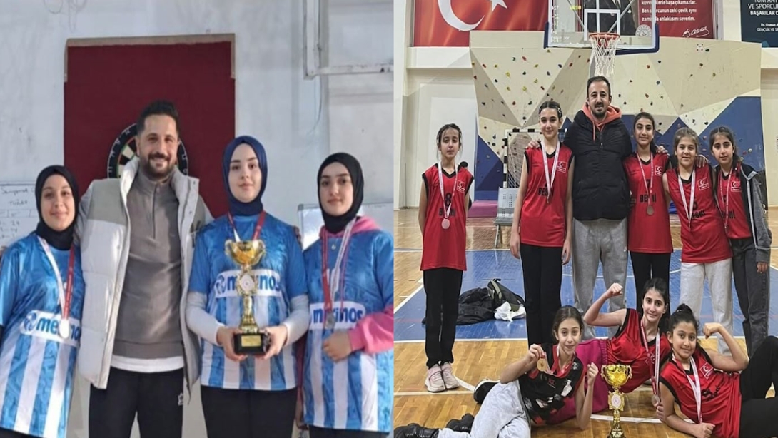 Okullarımızdan Dart ve Voleybol Başarıları